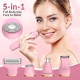 thumbnail image 4 of Recortadora de bikini eléctrica KINGTEE 5 en 1 IPX7 impermeable rosa, 4 of 7