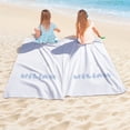 thumbnail image 4 of Personalized Custom Beach Towel - Microfiber Pool Swim Travel Large Soft Customized Name Towel (30"x60"), 4 of 9