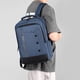 thumbnail image 5 of Mochila para computadora portátil para viajes de negocios, bolsa para computadora portátil con puerto de carga USB, azul, 5 of 6