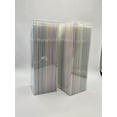thumbnail image 2 of 400 Flexible Straws Striped Multi-Color (2 Boxes Of 200 Each) Home Smart Brand, 2 of 2