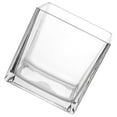 thumbnail image 5 of RENACLIPY Clear Glass Vase Transparent Decorative for Home and Office Use, 5 of 5