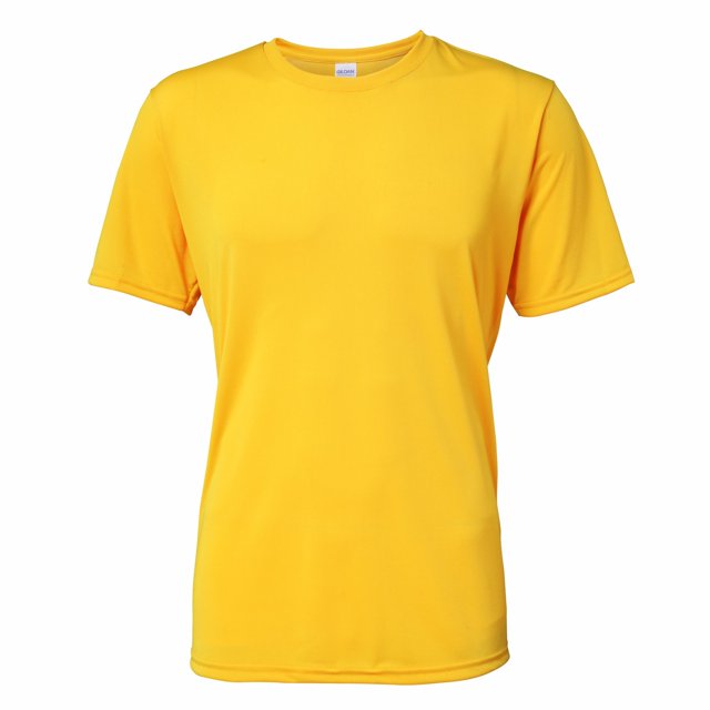 Gildan - Camiseta de manga corta modelo Core para hombre (Dorado Deportivo Atlético)