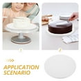 thumbnail image 3 of FOMIYES 4pcs Cake Base Plate Cake Display Equipment White Corrugated Paper for Multi-layer Display, 3 of 7