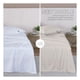 thumbnail image 2 of Sábanas 2 Juegos de Microfibra Suaves y Frescas, Real Textil (Blanco y Beige, Queen Size), 2 of 7