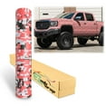 thumbnail image 1 of EZAUTOWRAP Camouflage Digital Red Car Vinyl Wrap Vehicle Sticker Decal Film Sheet Furniture Cabinet Decoration Peel And Stick, 1 of 7
