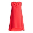thumbnail image 4 of Time and Tru Women's Cotton Double Cloth Shift Dress, Sizes XS-XXXL, 4 of 4