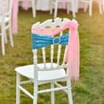 thumbnail image 3 of Lloopyting Clearance Ribbon Chair Covers Holiday Party Decorative Chair Cover Bow Back Flower Elastic Bandage Sequin Bandage Home Decor Room Decor 4*4*2cm, 3 of 4
