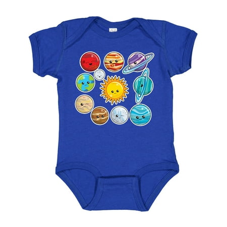 

Inktastic Happy Sun Moon and Planets Gift Baby Boy or Baby Girl Bodysuit