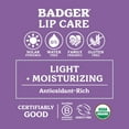 thumbnail image 3 of Badger Classic Lip Balm Set, Mint, Tea Tree, Unscented, Tangerine, 0.15 oz (4 Pack), 3 of 8