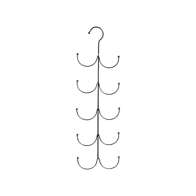 DOLITY Scarf Hangers for Closet Organizer Multi Purpose Hanging Scarf Rack Space Saving B