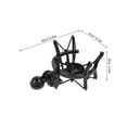 thumbnail image 2 of WHAMVOX Shock Mount Stand: Plastic Anti Vibration Holder for Live Streaming Equipment 1Pcs, 2 of 6
