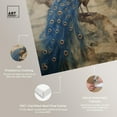 thumbnail image 4 of Glistening Peacock Canvas Retro Japanese Art Prints by Art Remedy, Gallery Wrapped, 16" x 24", 4 of 7