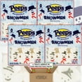 thumbnail image 2 of Peeps Marshmallow Christmas Bundle Pack - Snowmen - 4 Individually Sealed Trays, Each With 6 Marshmallows - Gluten Free and Fat Free - For Snacks, Lunches, Movies in Cornershop Confections Pack, 2 of 3