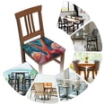 thumbnail image 7 of Gaeub Coffee Cups Square Chair Seat Covers, Stretch Fitted Printed Chair Seat Cushion Cover for Kitchen, Office - One Size, 7 of 7
