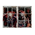 thumbnail image 2 of Halloween 2-pack door and window curtain background hanging cloth horror ghost outdoor decoration scene hanging cloth A, 2 of 4