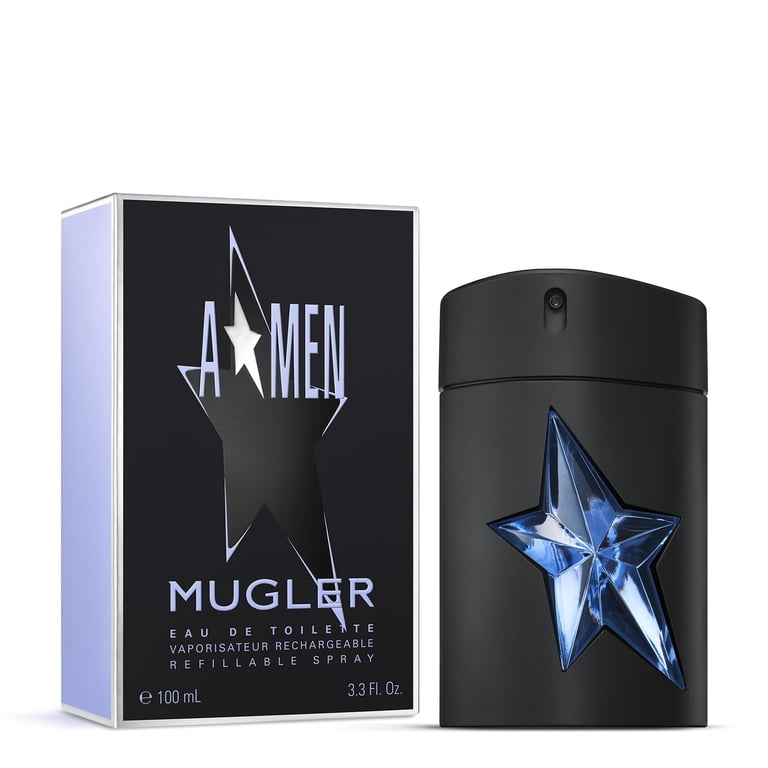 【新品未使用】レア✨️Thierry Mugler Angel Men 30ml Thierry Mugler Angel Eau De Toilette Spray, Refillable Rubber, 3.4