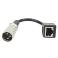 thumbnail image 2 of XLR Male To RJ45 Female Cable, XLR 3pin To RJ45 Female Adapter Cable Rubber Cover  For, 2 of 8