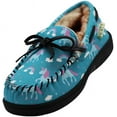 thumbnail image 2 of NORTY Girls' Slippers Indoor Outdoor Slip On Moccasins Runs 2 Sizes Small, 2 of 4