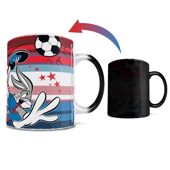 Looney Tunes (Team USA Soccer - Bugs Bunny) Morphing Mugs® Heat-Sensitive Mug MMUG1469