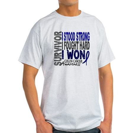 Survivor 4 Colon Cancer Shirts And Gifts Light T-S - Light (Best Natural Cancer Fighters)