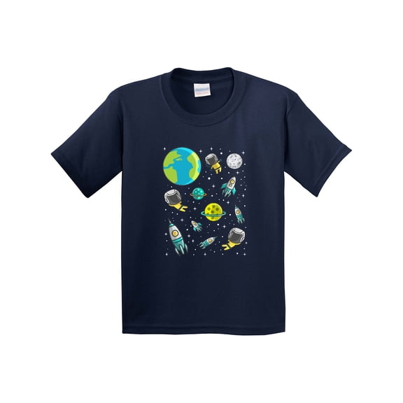 Inktastic Space Rocket Future Astronaut Youth T-Shirt