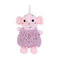 thumbnail image 1 of BKRE Cartoon Elephant Sheniel Hand Wiping Doll Functional Animal Themed Absorbent Hand Towel Plushie, 1 of 6