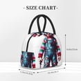 thumbnail image 4 of Lsque Chucky Print Lunch Bag, Insulated Lunch Box, Small Leakproof Cooler Food Lunch Containers Reusable High Capacity Lunch Tote Bags for Work, Travel, Outdoor, 4 of 8