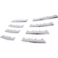 thumbnail image 2 of Evan-Fischer Lower Grille Trim Kit For 2005-2010 VW Jetta Sedan – Chrome, 3-Piece Direct Replacement 2 of 5