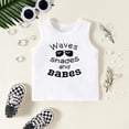 thumbnail image 3 of U·nikaka Toddler Baby Boy Clothes Sets 2Pcs Beach Summer Outfits with Tank Tops and Shorts, 3 of 7