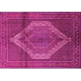 thumbnail image 1 of Ahgly Company Indoor Rectangle Medallion Pink Traditional Area Rugs, 7' x 10', 1 of 4