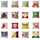 thumbnail image 5 of Almohada Cama Sófa Coches Cuadrado con Colores Impresión Noel Navidad 7 perfecl Funda de almohada, 5 of 7
