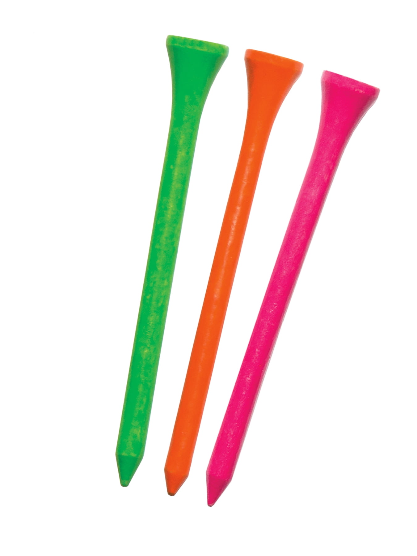 Pride Golf Tee, 3.25 inch, Citrus Mixed Colors, 75 Count