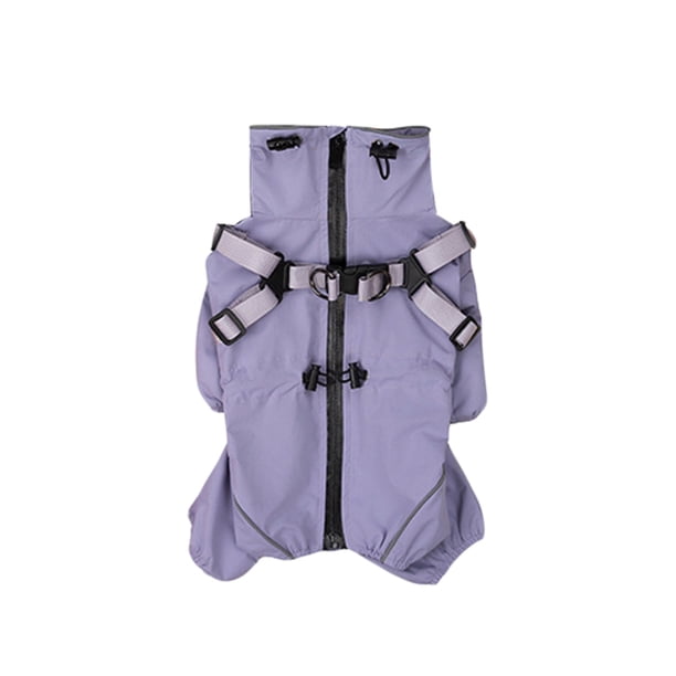 Gabardina de invierno para mascotas. Poliéster, cortavientos, cálida, diseño de cuatro patas, elegante y cómoda para todas las razas de perros y gatos. Para clima frío al aire libre