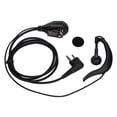 thumbnail image 1 of tipo universal bidireccional de la radio del propósito general K auricular en auricular del walkie talkie del micrófono del oído, 1 of 5