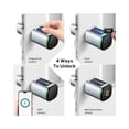 thumbnail image 3 of Door Lock, Tuya APP Fingerprint Card Euro Thumbturn Cylinder Lock Electronic Smart Door Lock Digital Keyless Replace ,Easy to Install, 3 of 7