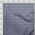thumbnail image 3 of oneOone Silk Tabby Bluish Violet Fabric Floral Diy Clothing Quilting Fabric Print Fabric By Yard 42 Inch Wide, 3 of 6