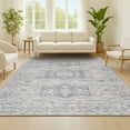 thumbnail image 5 of JONATHAN Y MODERN PERSIAN 8 x 10 Area Rug, Vintage Medallion - Light Grey, MDP108B-8, 5 of 11