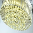 thumbnail image 6 of Miumeov 36 inch Crystal Ceiling Fans with LED Lights 36 Inch Ceiling Fan with Remote Crystal Chandelier Fans with Retractable Blades,3 Color-Change 3 Speeds Invisible Fan Lights, 6 of 7