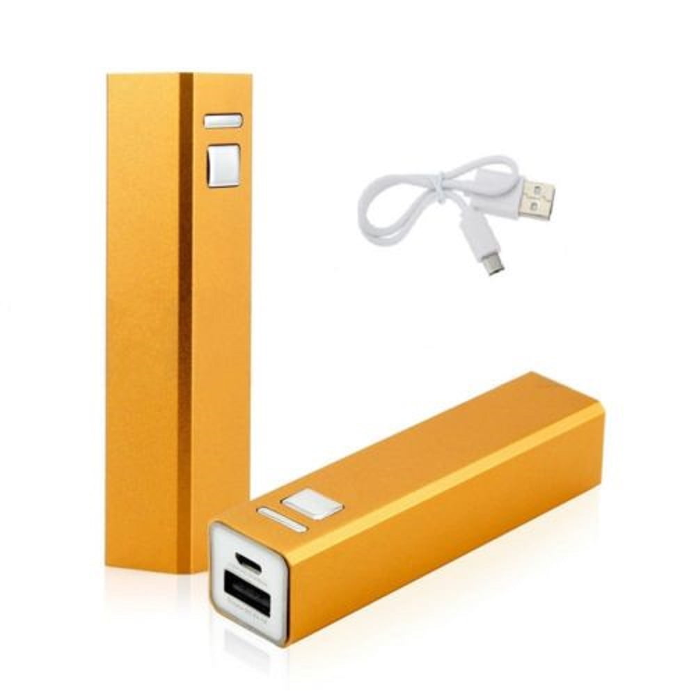 Compact Portable External Power Bank Battery Charger for Cell Phones