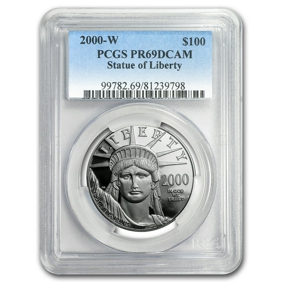 2000-W 1 oz Proof American Platinum Eagle PR-69 DCAM PCGS