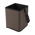 thumbnail image 6 of Unique Bargains Car Trash Can Hanging and Foldable Front Rear Seats Back Trash Bin Brown 1 Pcs, 6 of 6