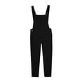 thumbnail image 6 of OWMEOT Men's Camo Denim Bib Overalls Classic Slim Fit Adjustable Straps Jumpsuits Cotton Workwear, 6 of 9