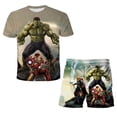 thumbnail image 1 of Ropa infantil de Spiderman para niños, trotar, héroes de Marvel, ropa para niños, conjunto de ropa para niños, camiseta gráfica 2022 Baby5T Gao Jinjia LED, 1 of 2