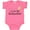 Hot Pink, variant on Inktastic I Love My Godmother Girls Baby Bodysuit
