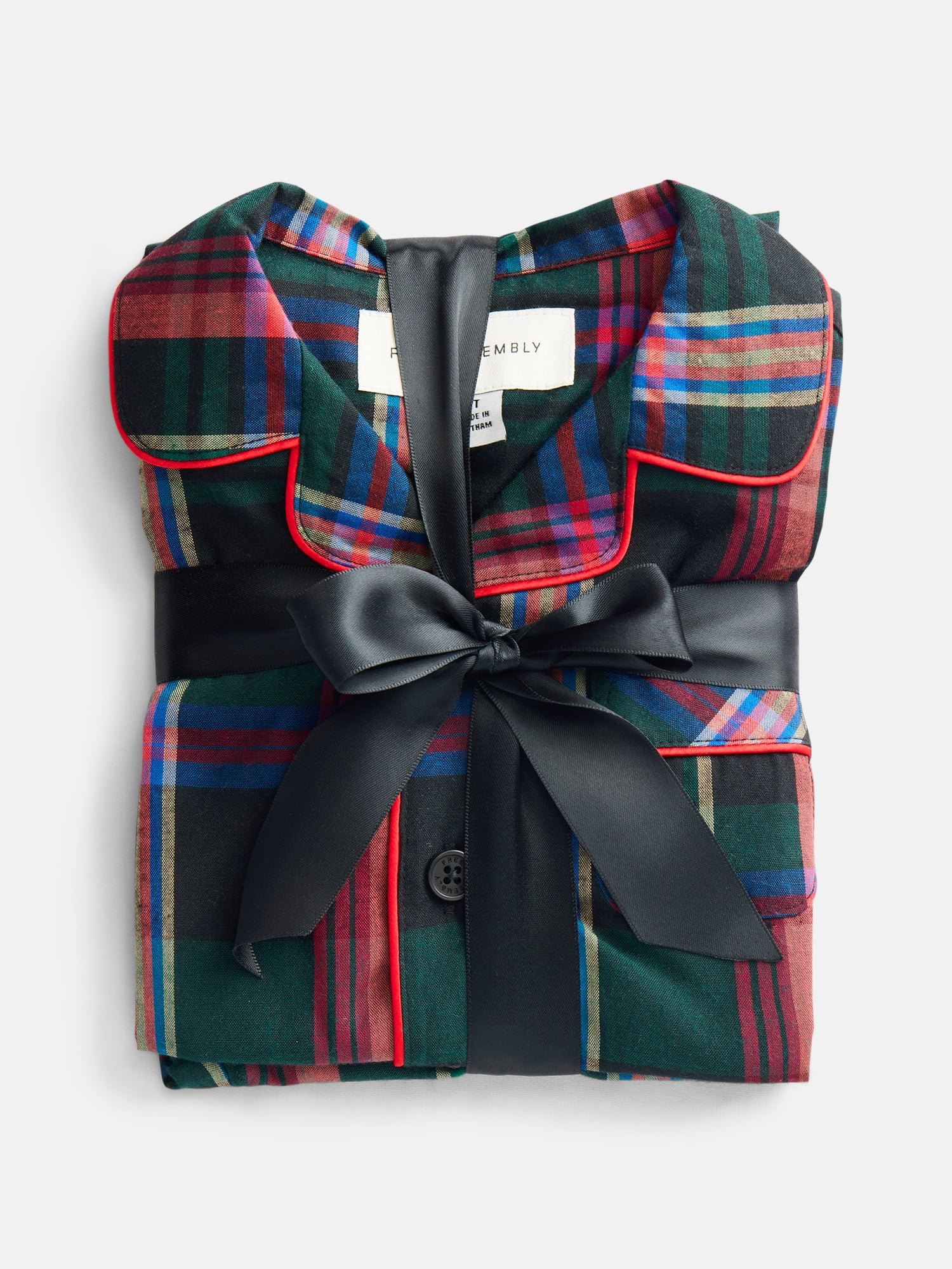 Free Assembly Matching Family Flannel Pajamas Toddlers' Top and Pants Gift Set, 2-Piece, Sizes 2T-4T