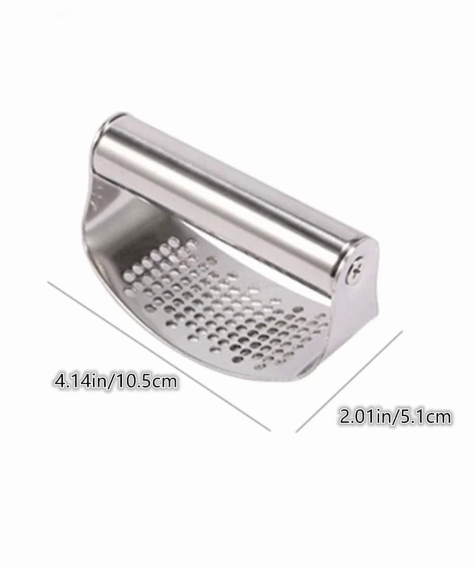 Manual Garlic Press Crusher Squeezer Tool Stainless Steel Masher Kitchen Tools