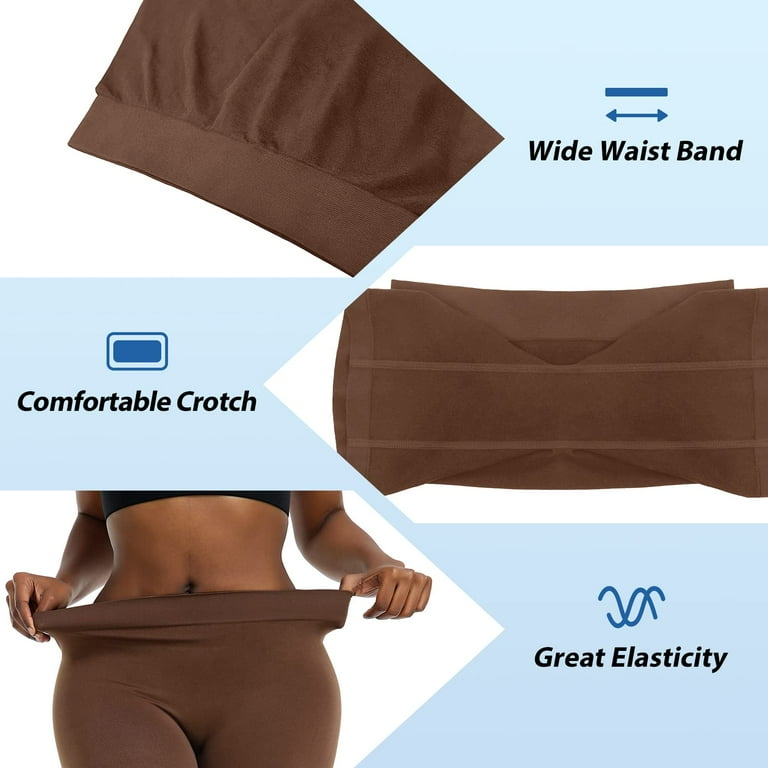 shorts for under dresses walmart INNERSY Women's Slip Shorts for Under Dresses High Waisted Shorts 3-Pack  (M, Nude)
