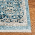 thumbnail image 3 of SAFAVIEH Victoria Bethanie Floral Bordered Runner, 2'2" x 6', Blue/Ivory, 3 of 8