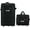32in, variant on Expandable Rolling Wheeled Duffle Bag Spinner Suitcase Foldable Luggage Expandable (32in), Black