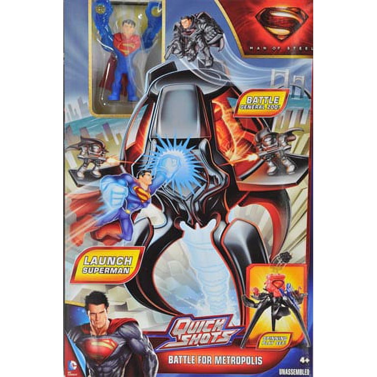 Free Shipping! DC Comics Superman Man of Steel Quickshots Battle